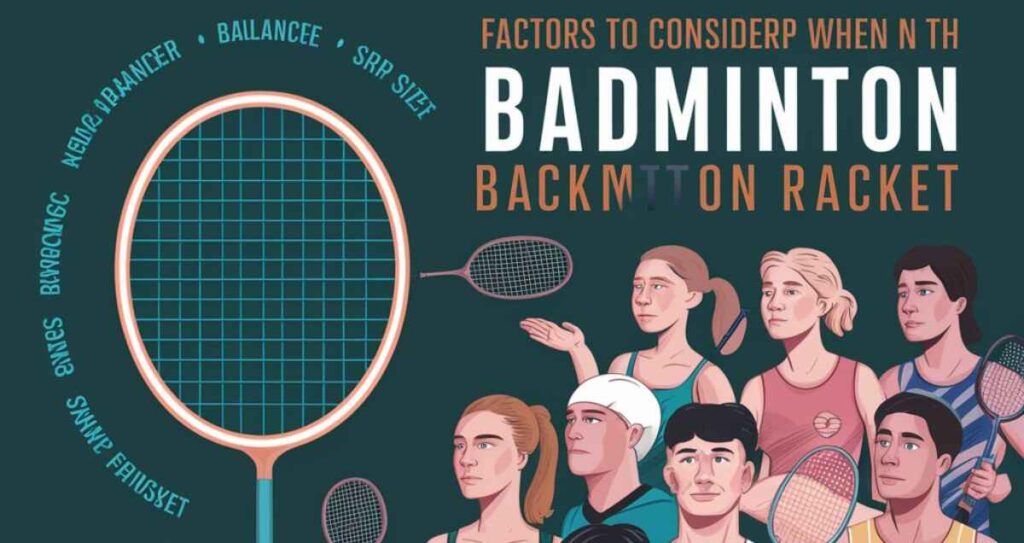 Factors to Consider When Choosing a Badminton Racket