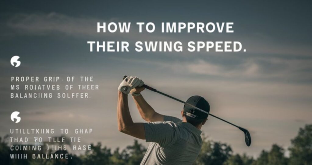 How To Improve Golf Swing Speed?​